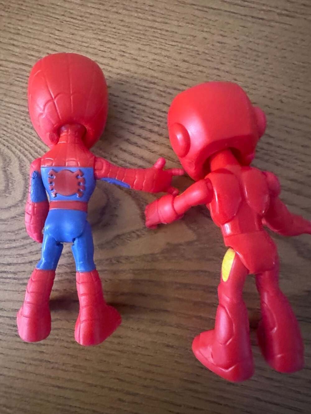Marvel Spidey and His Amazing Friends Spider-Man and Iron Man Action Figure Lot